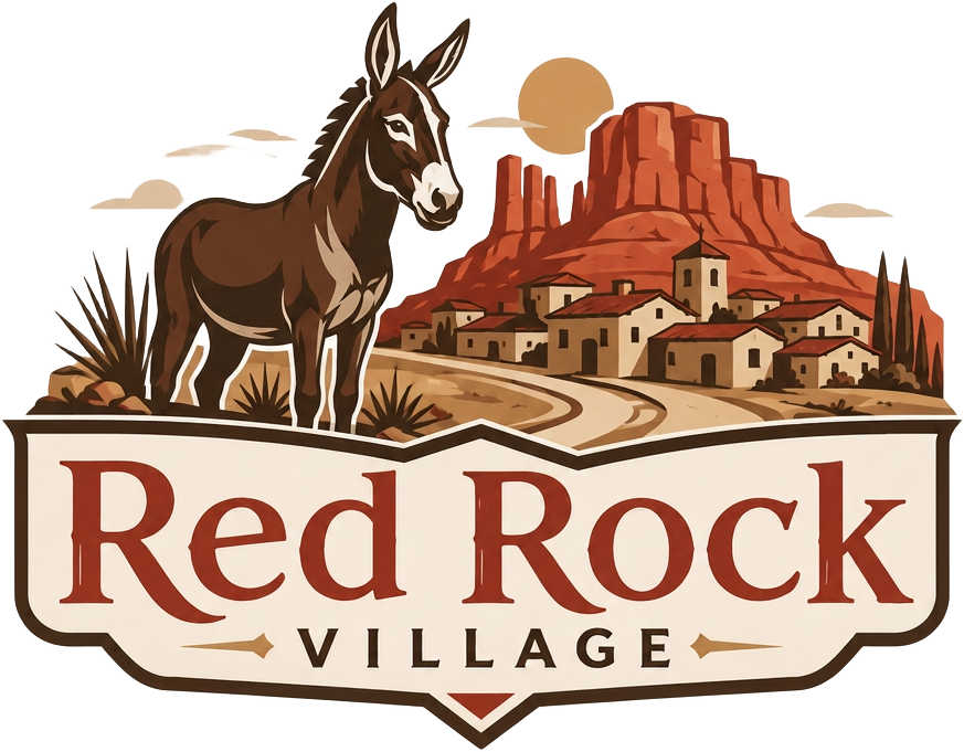 Red Rock Village logo